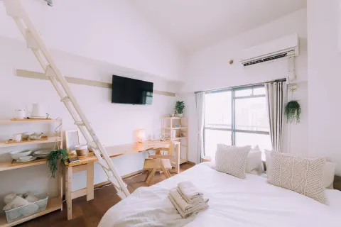 Two bedrooms with a loft — Bedroom