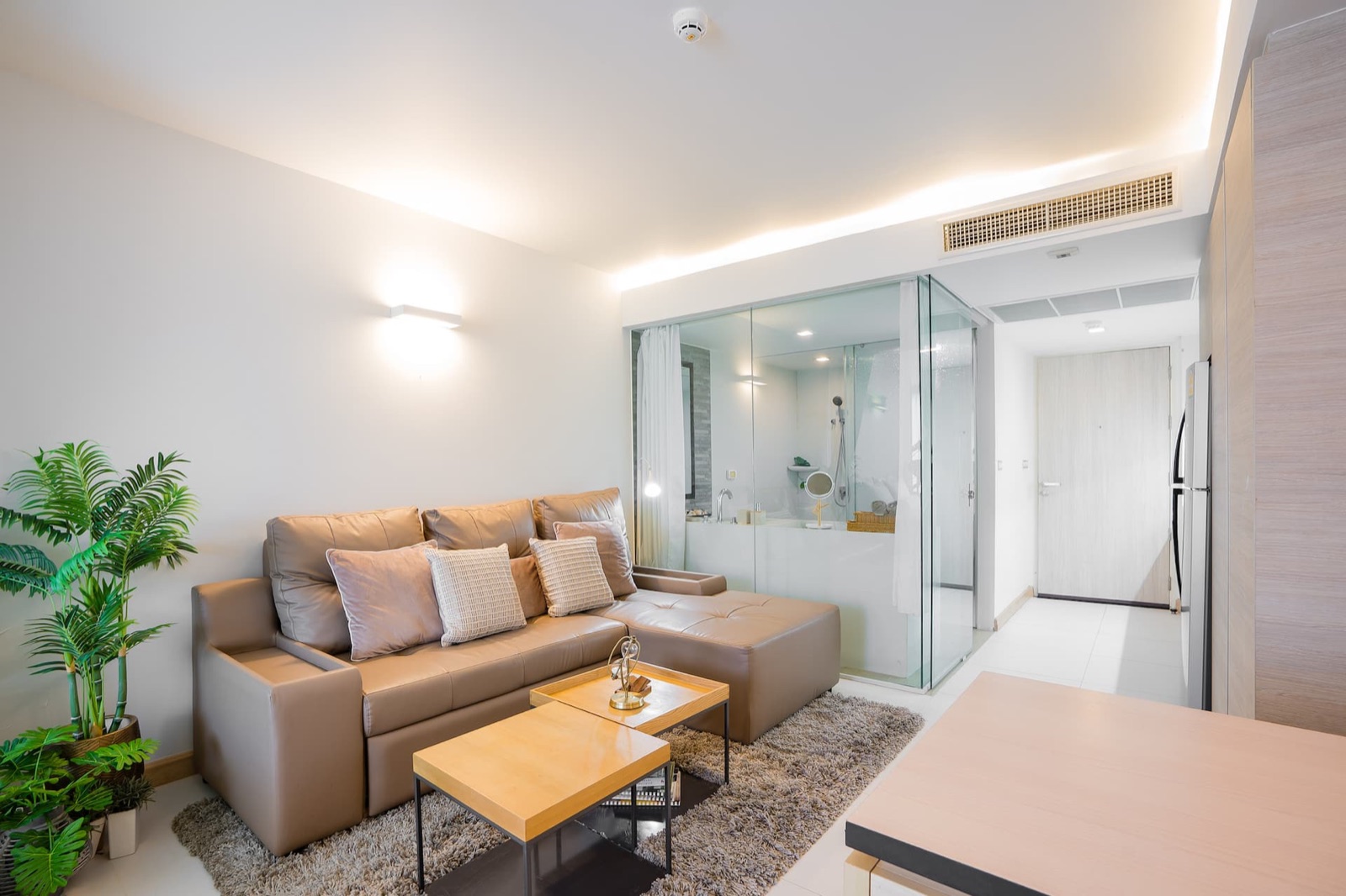 Sanctuary 203 — Bright open living room