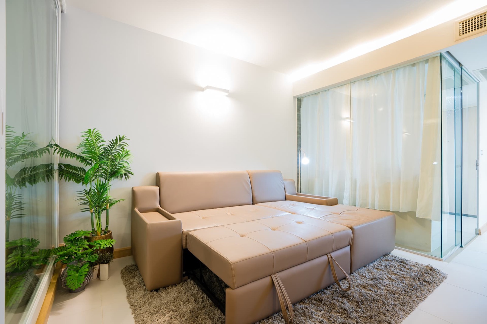 Sanctuary 203 — Sofa bed in the living room
